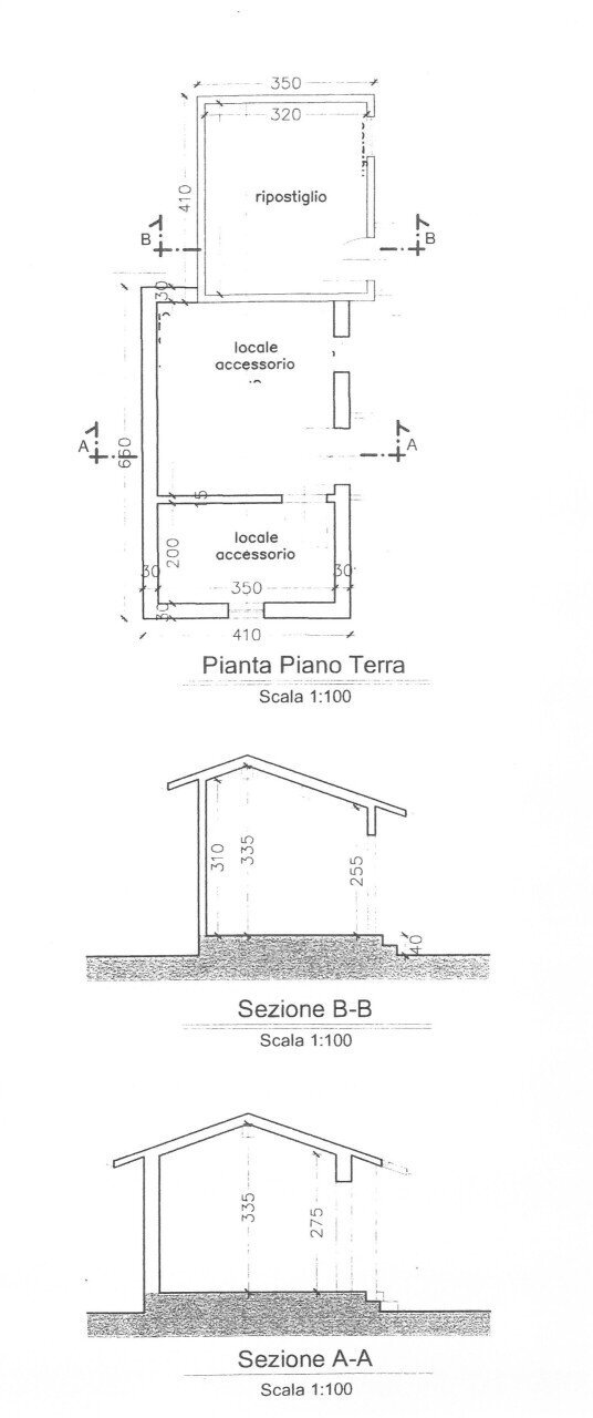 planimetria - Casale Via di Presentino, Vaiano - planimetria 1