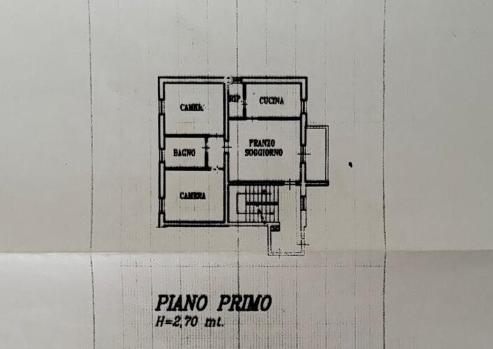 planimetria.jpeg - Appartamento Via delle Macine 5, Bastiglia - planimetria 1