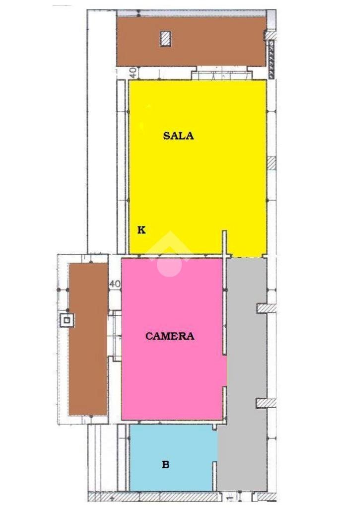 Attic Via Ticinello, Lacchiarella - floor plans 1