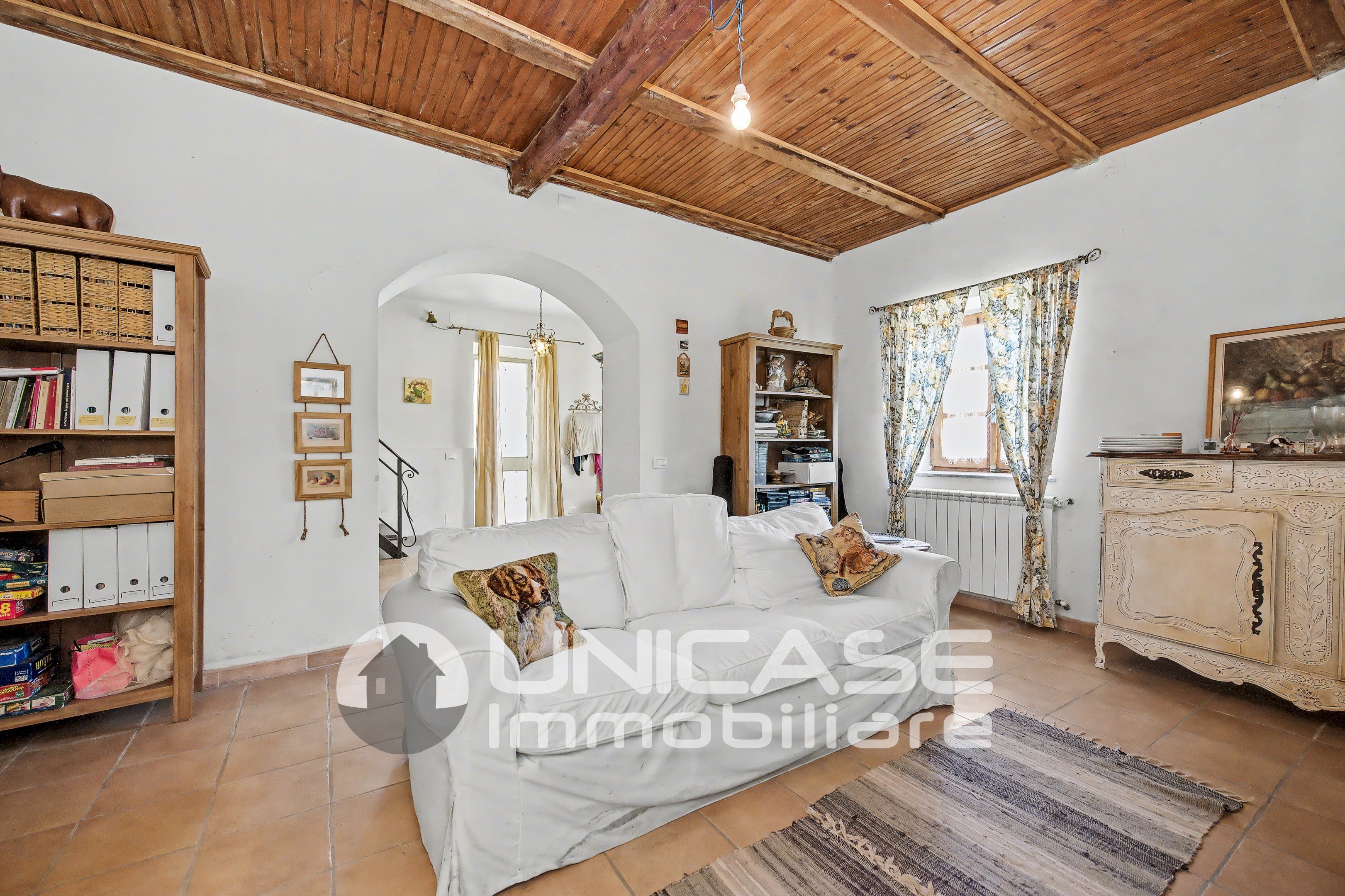 Soggiorno - Casa semi indipendente Via Bassa, 26, Bagnolo Piemonte - foto 2