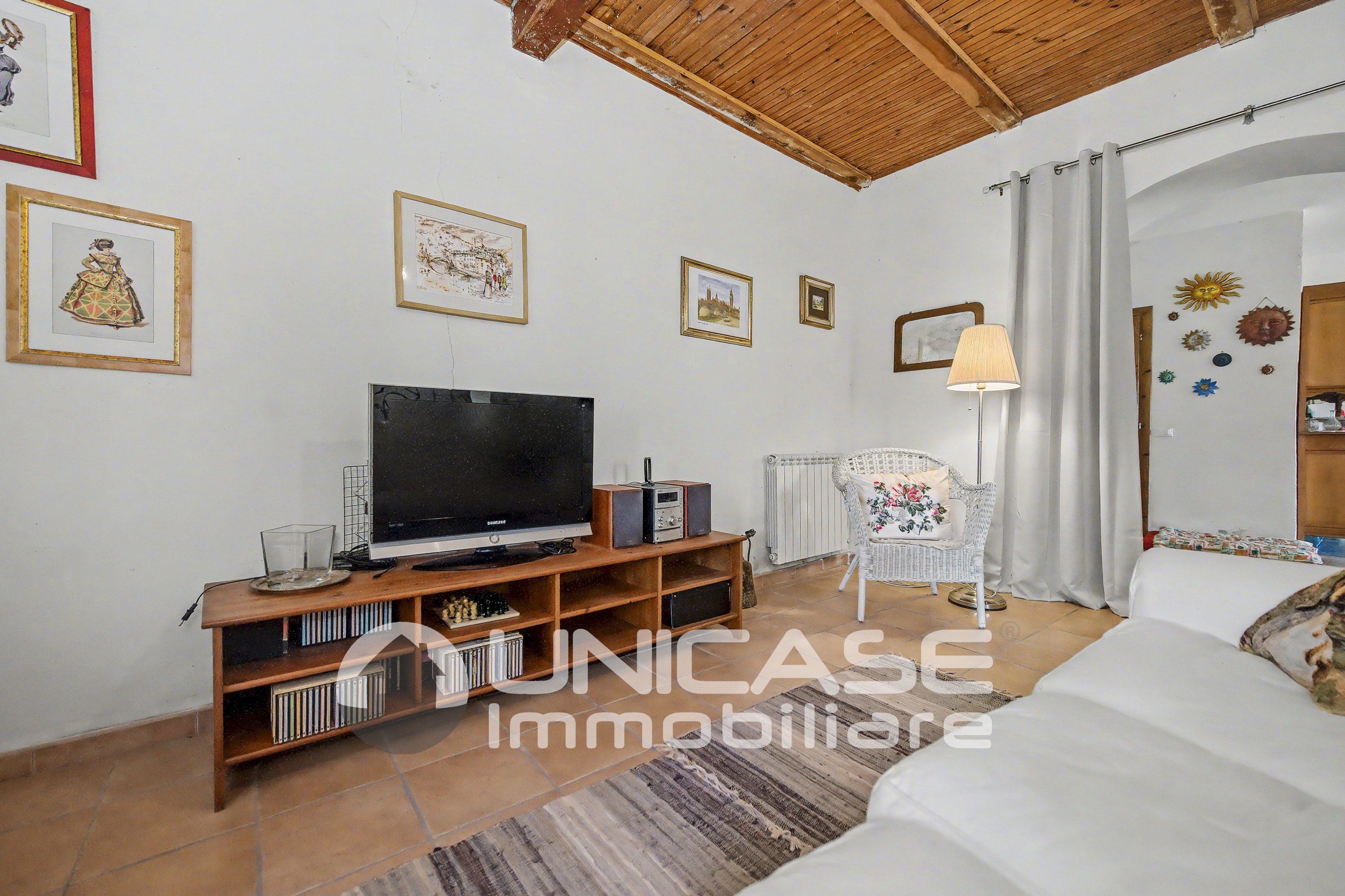 Soggiorno - Casa semi indipendente Via Bassa, 26, Bagnolo Piemonte - foto 3