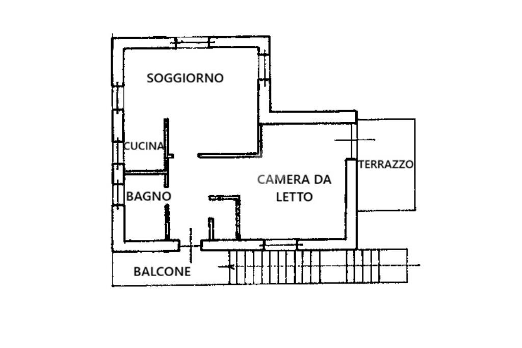 Independent house Via Provinciale Ponte Po, Martiniana Po - floor plans 1