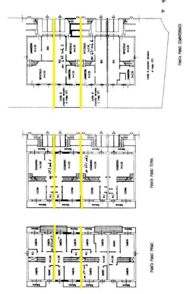 Terraced Villa Via Pertini, Corbetta - floor plans 1