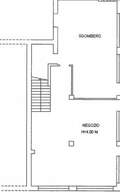 Negozio Via Siccardi, 3, Verzuolo - planimetria 1