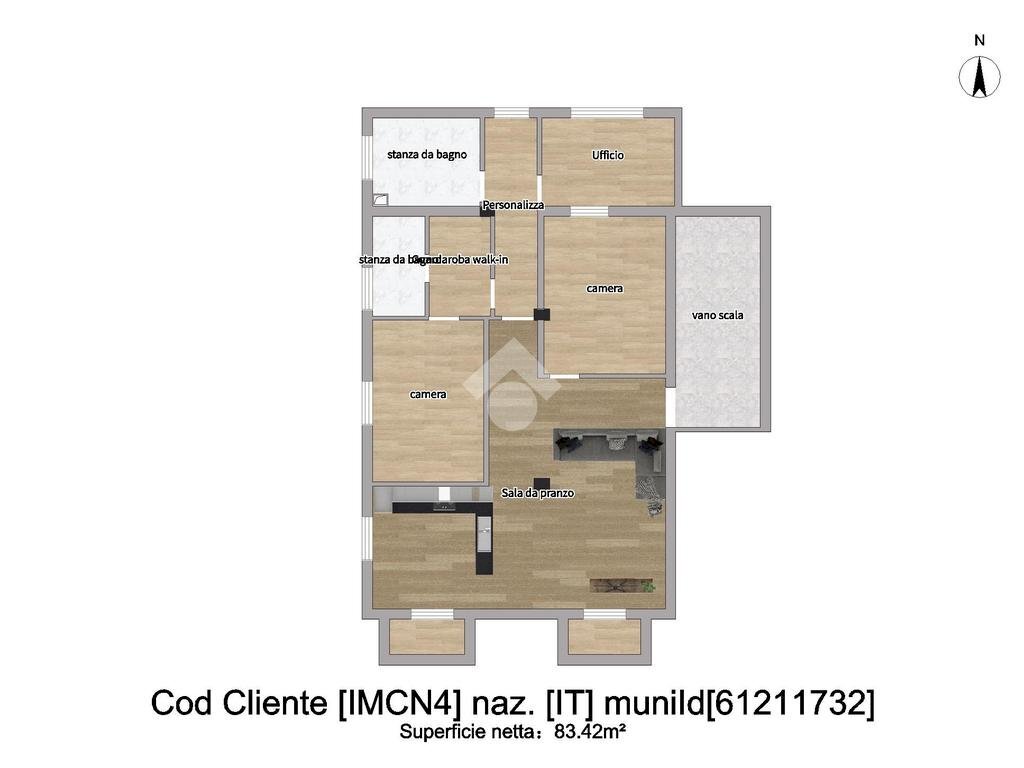 Apartment Via trento, Imperia - floor plans 1