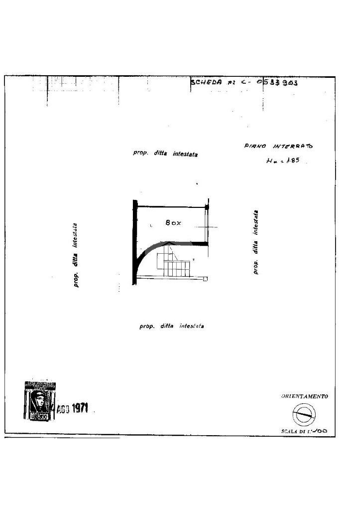 Box Via Lillo del Duca, Bresso - floor plans 1