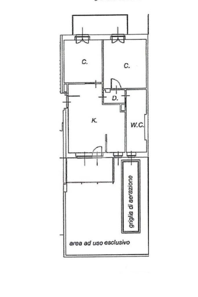 Trilocale Grugliasco, Grugliasco - planimetria 1