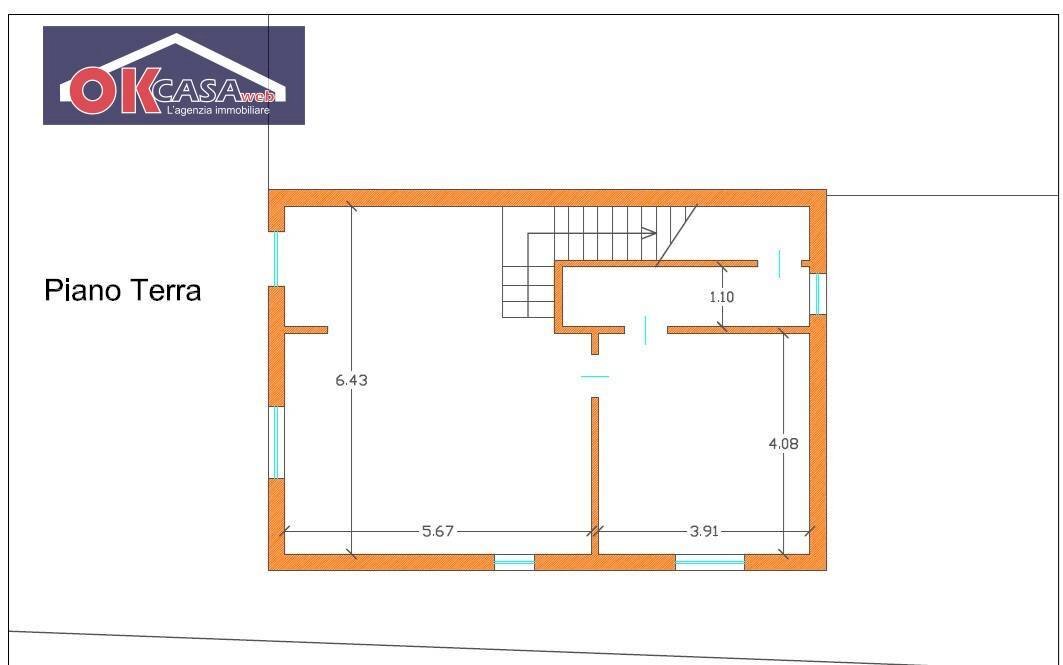 Foto 36 - Casa indipendente via tacconi, Pastrengo - planimetria 1
