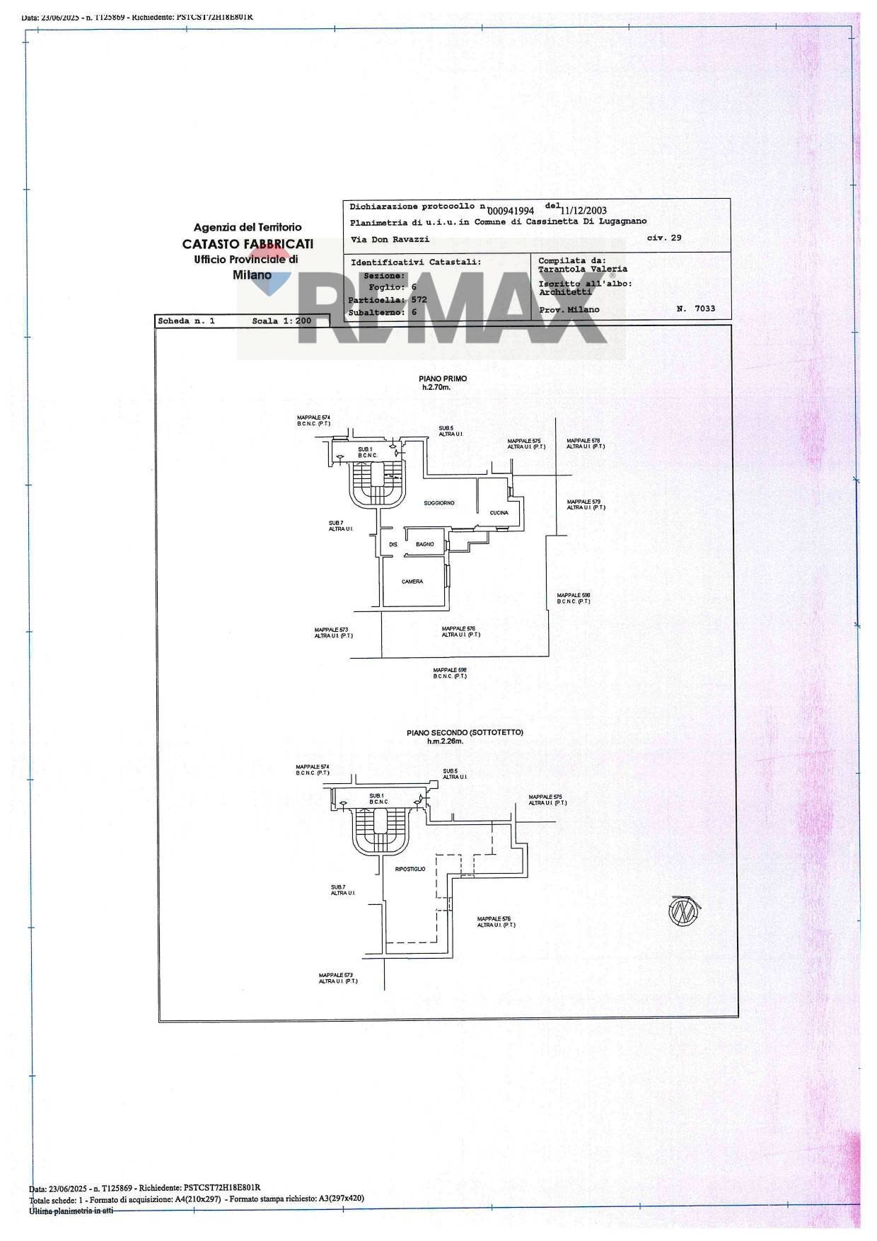 Pianta 2D - Two-room apartment Via don Ravazzi
 
29, Cassinetta di Lugagnano - floor plans 1