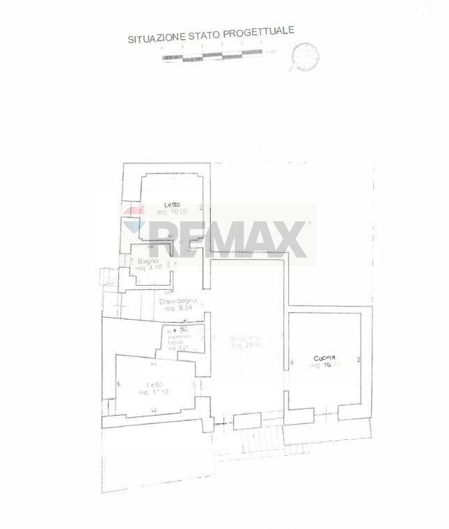 Pianta 2D - Quadrilocale Piazza Vittorio Emanuele III
 
21, Cisternino - planimetria 1