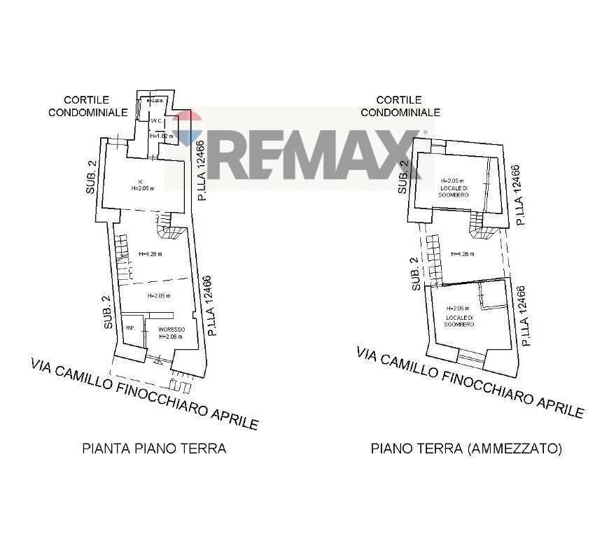 Pianta 2D - Three-room apartment via Finocchiaro Aprile
 
170, Catania - floor plans 1