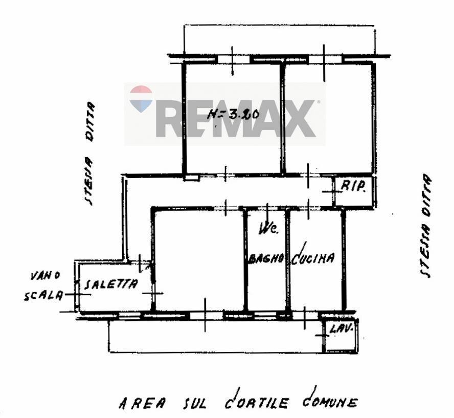 Pianta 2D - Three-room apartment via Lombardia
 
15, Acireale - floor plans 1