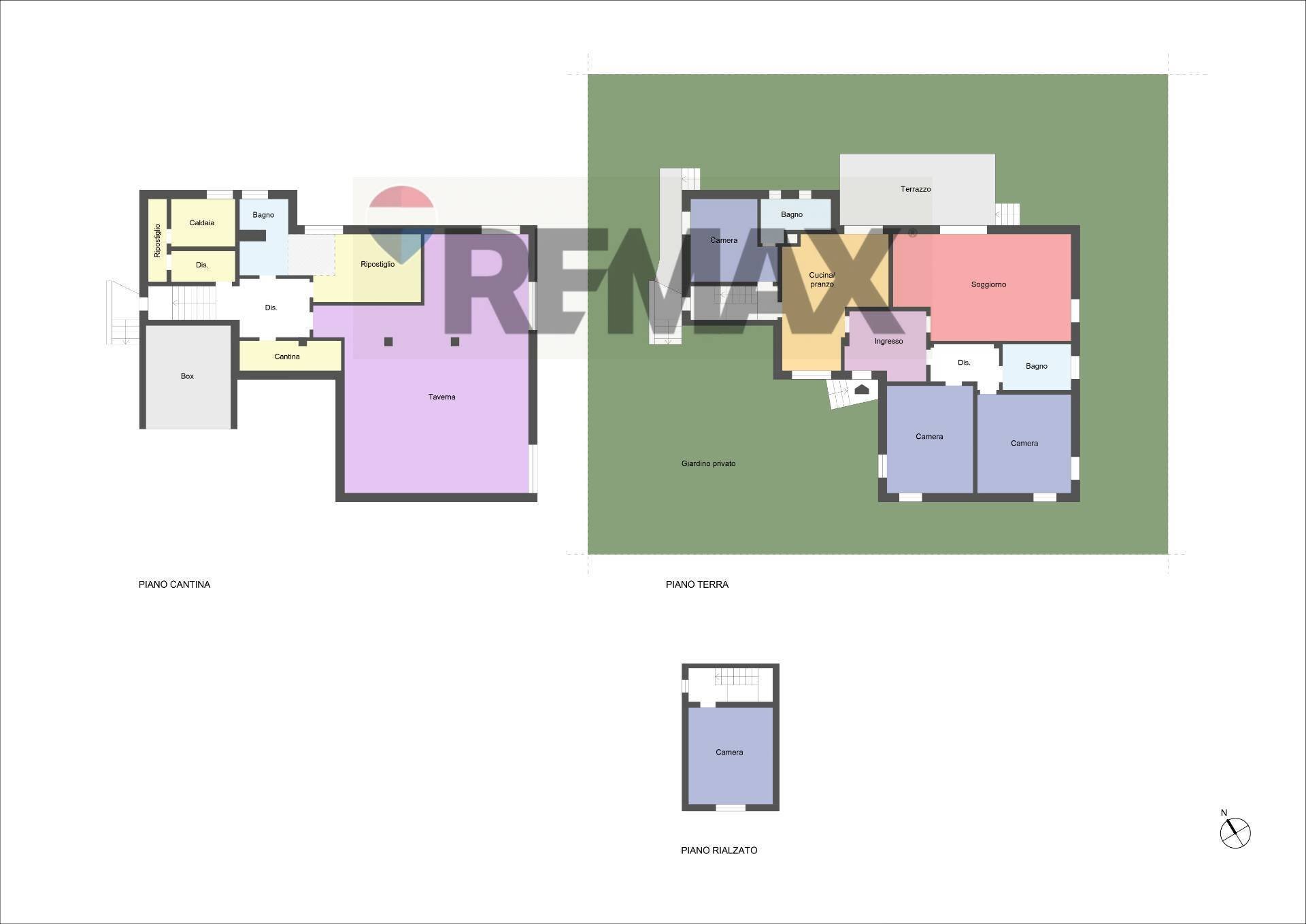 Pianta 2D - Casa indipendente Via Buonarroti
 
6, Cassina de' Pecchi - planimetria 1