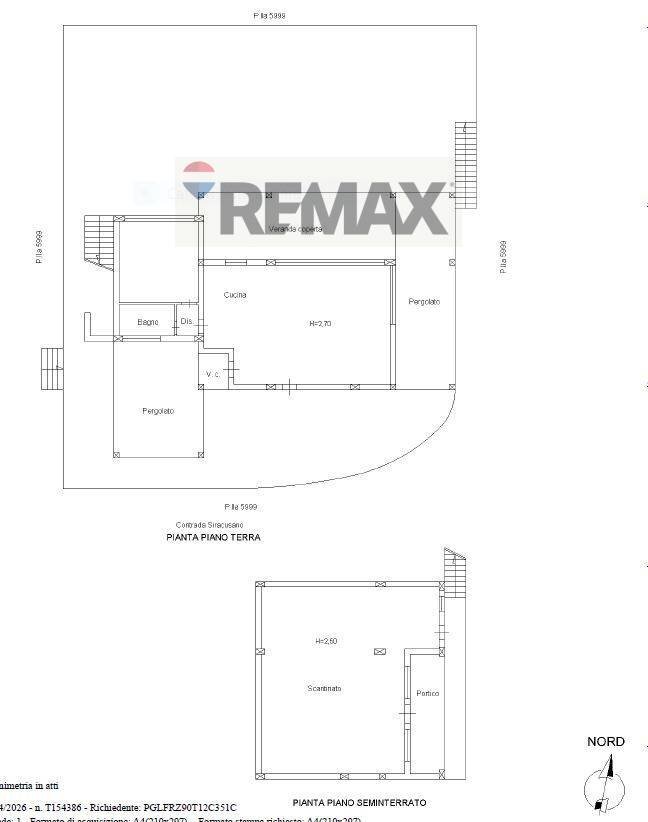 Pianta 2D - Villa Contrada Siracusano Bellavista
 
s.n.c., Augusta - floor plans 1