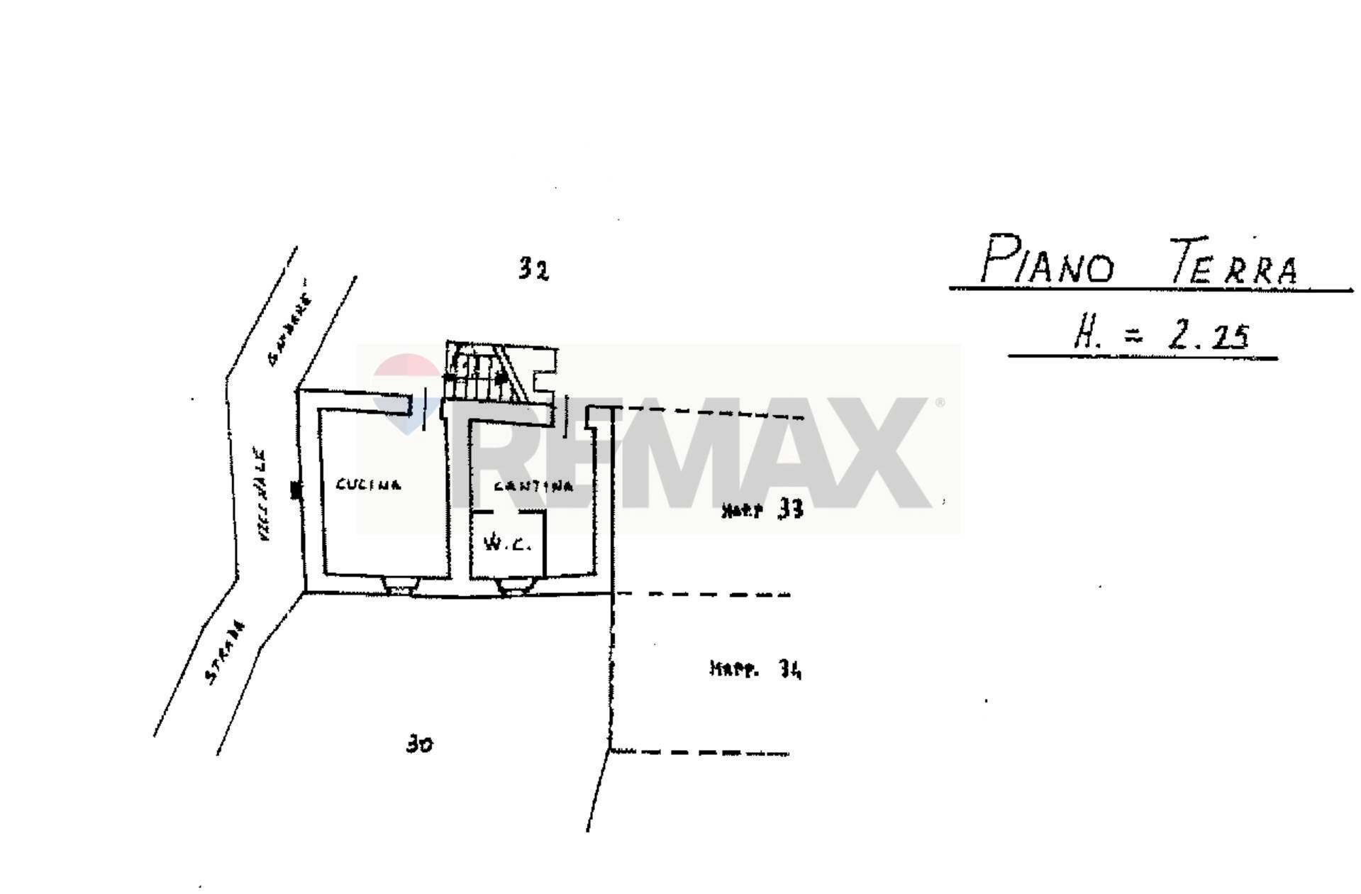 Pianta 2D - Semi-detached house Altare - floor plans 1