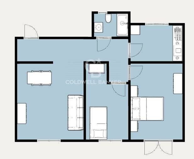 Foto 20 - Three-room apartment Via del Pretorio, Marciana - floor plans 1