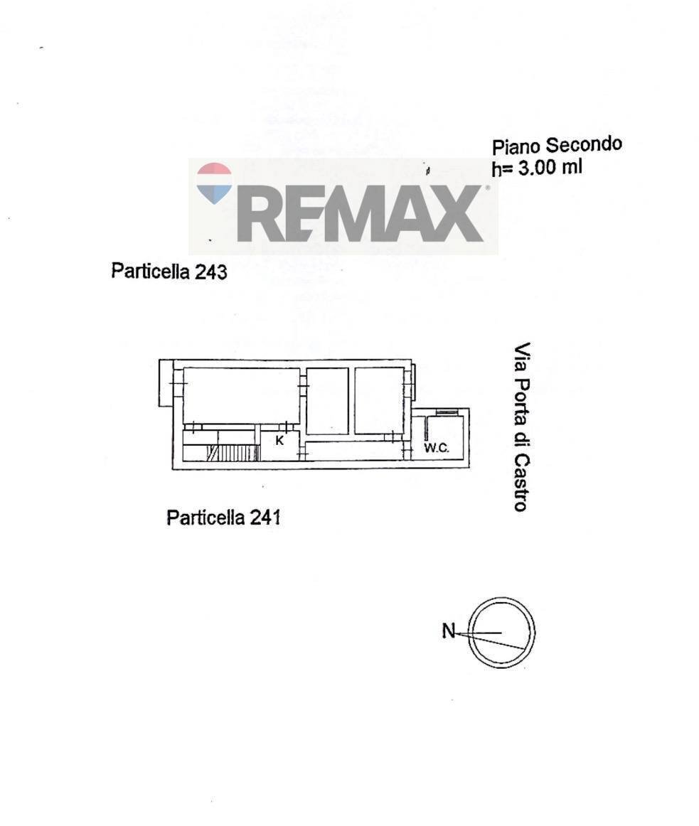 Pianta 2D - Trilocale Via Porta Di Castro
 
217, Palermo - planimetria 1