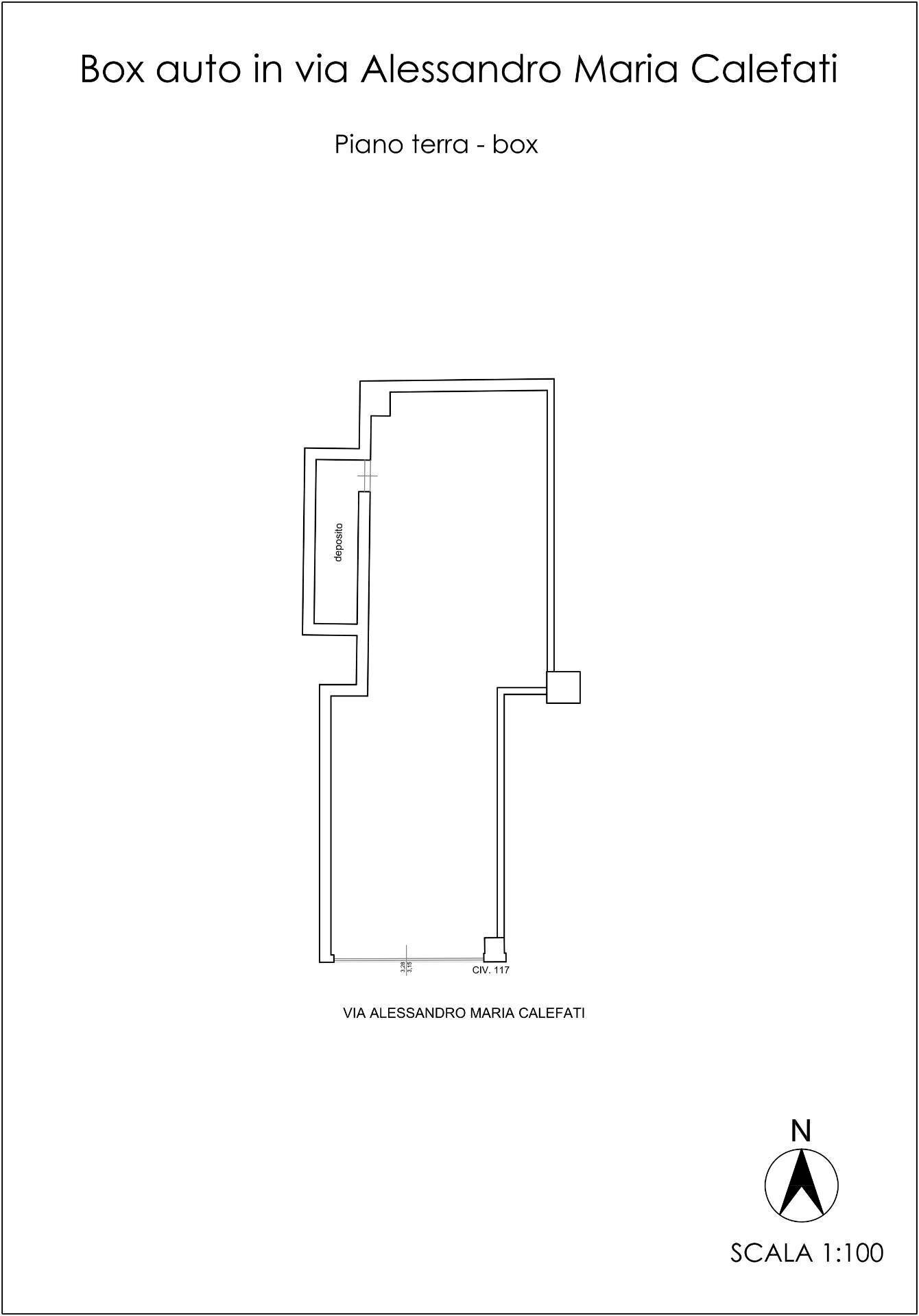 Foto 3 - Box Via Calefati
 
117, Bari - floor plans 1