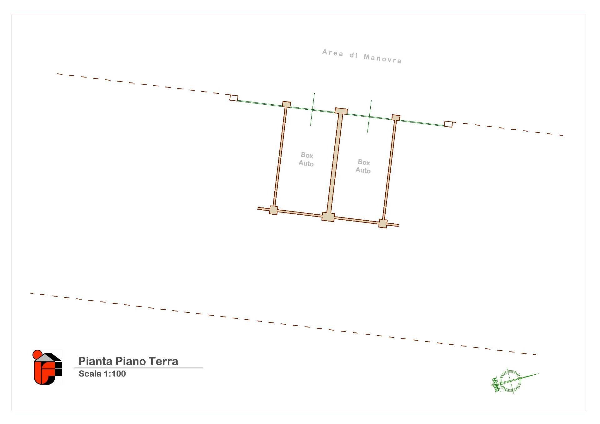 PLANIMETRIA BOX AUTO - Box Via Trento, Vinovo - floor plans 1
