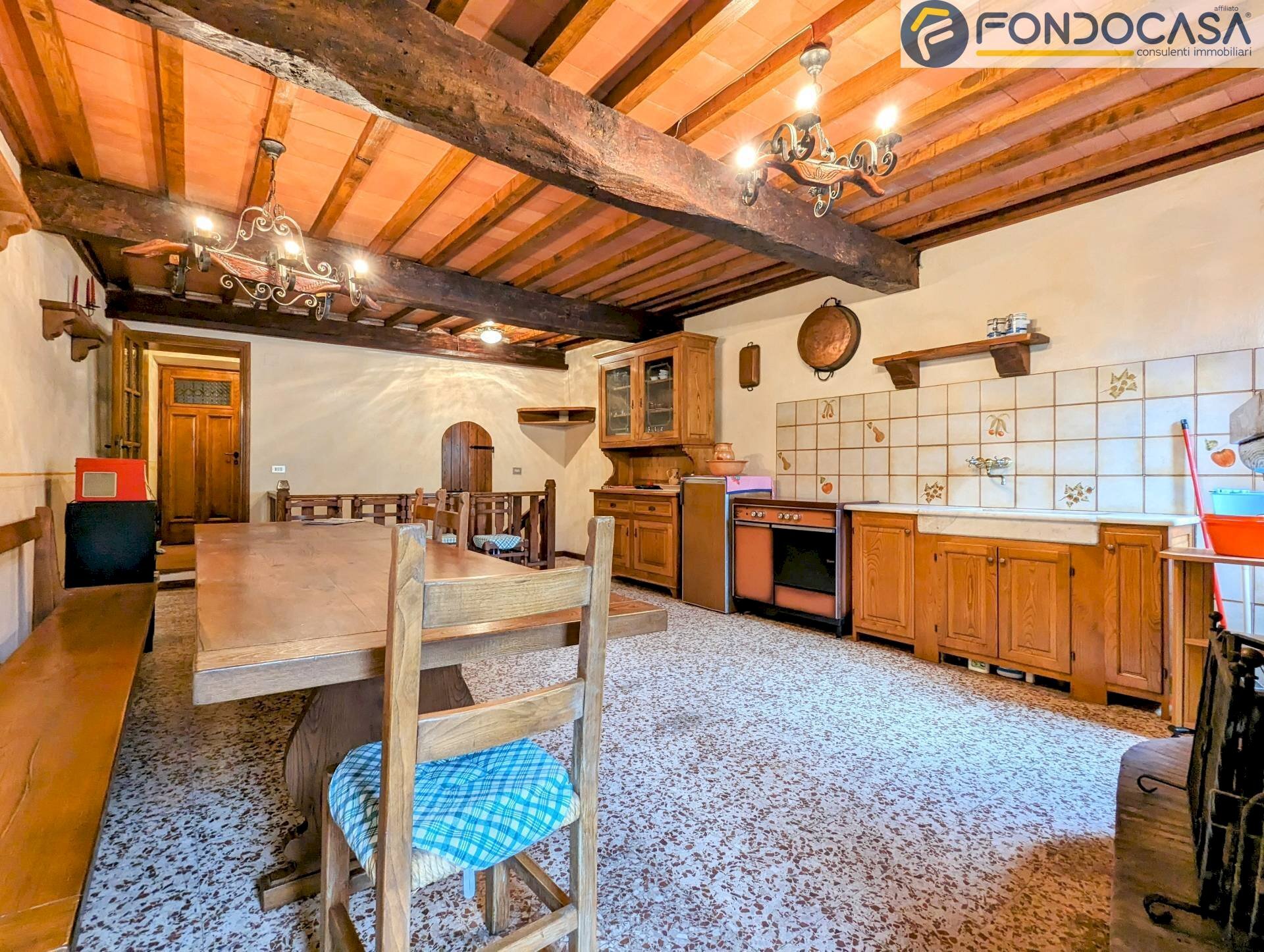 cucina a vista - Rustico Via Fontana, Seravezza - foto 2
