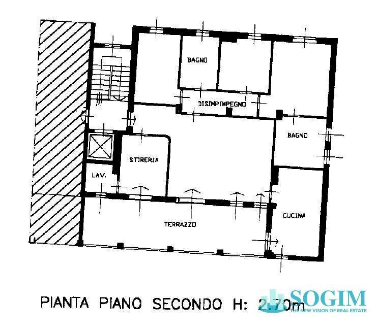 Foto 35 - Four-room apartment Via Como, Mariano Comense - floor plans 1
