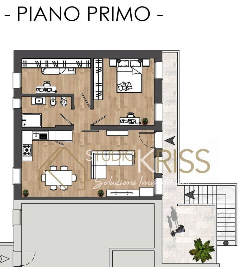 Foto 1 - Three-room apartment santa maria maddalena, Occhiobello - photo 1