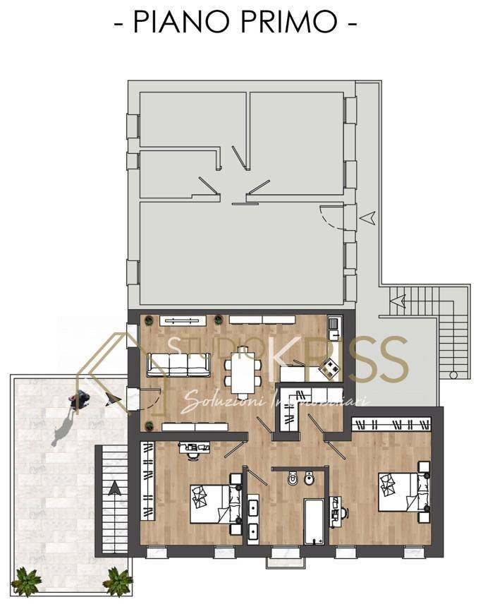 Foto 1 - Four-room apartment santa maria maddalena, Occhiobello - photo 1