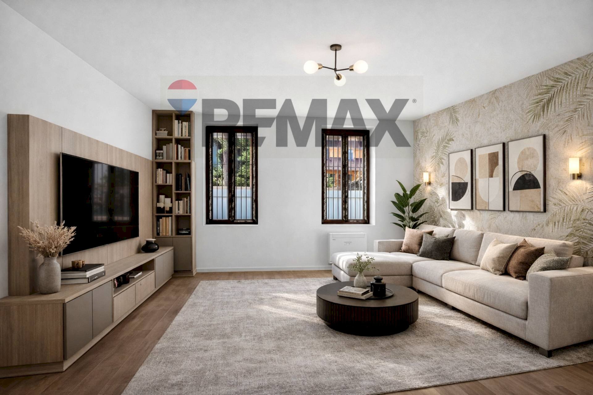 Soggiorno - Three-room apartment Via Montello
 
19, Lissone - photo 1