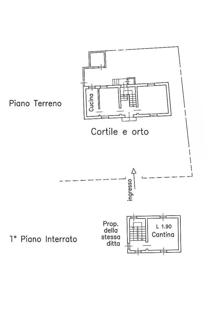 Appartamento via Francesco Crispi, Novi Ligure - planimetria 1