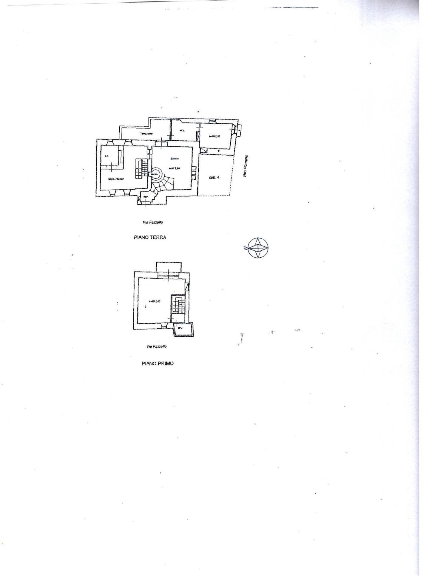 Foto 29 - Apartment Via Fazzello, Taormina - floor plans 1