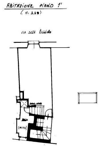 Two-room apartment via della Reginella, 6, Roma (neighborhood Centro Storico) - floor plans 1