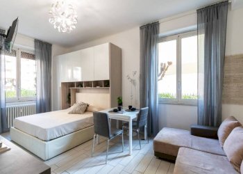 Camera da letto - One-room apartment via Santa Monica, 1, Milano (neighborhood Bicocca) - photo 7