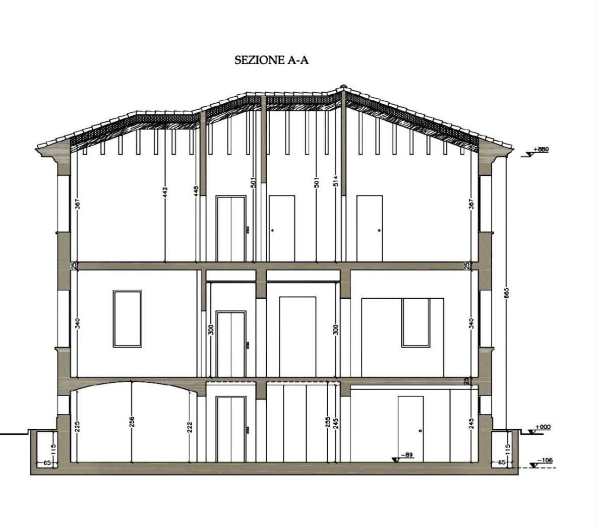 Villa via Giovanni Marchetti, Bologna (zona Colli) - planimetria 1