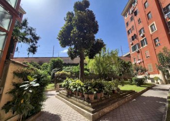 Giardino - Trilocale via Raimondo Montecuccoli, 15, Roma (zona Pigneto) - foto 1
