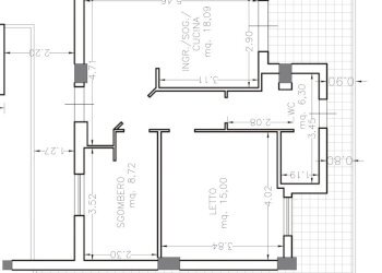 PLANOMETRIA SACRO CUORE P1_page-0001.jpg - Two-room apartment Via Sacro Cuore 76, Modica - photo 10