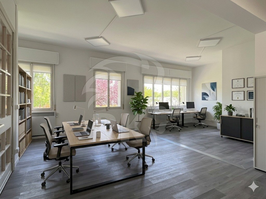 render ufficio.jpeg - Office Via Alfieri Maserati 3, Bologna (neighborhood San Donato) - photo 2