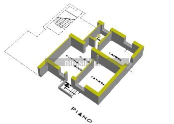 PLANIMETRIA 3D - Three-room apartment Via San Bartolomeo, Perugia - photo 12