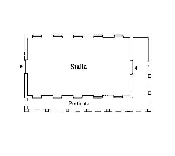 1.jpg - Shed Via Madonna delle Vigne snc, Genova (neighborhood Pontedecimo) - floor plans 1