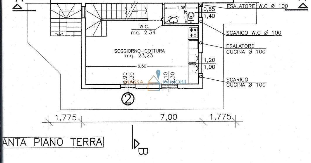 plt.jpg - Villa a Schiera Via della Quercia 50, Massa - planimetria 1