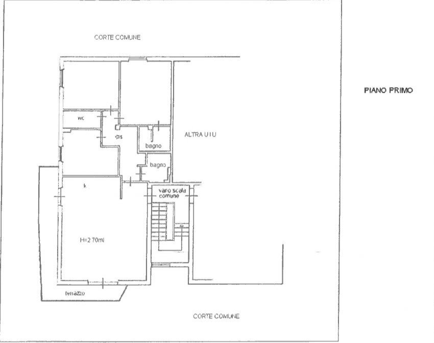 PLN - Apartment Via Renato Fucini snc, Orbetello - floor plans 1
