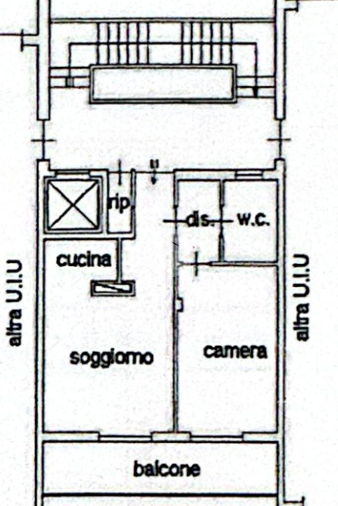 Two-room apartment Via Sabotino, Rivalta di Torino - floor plans 1