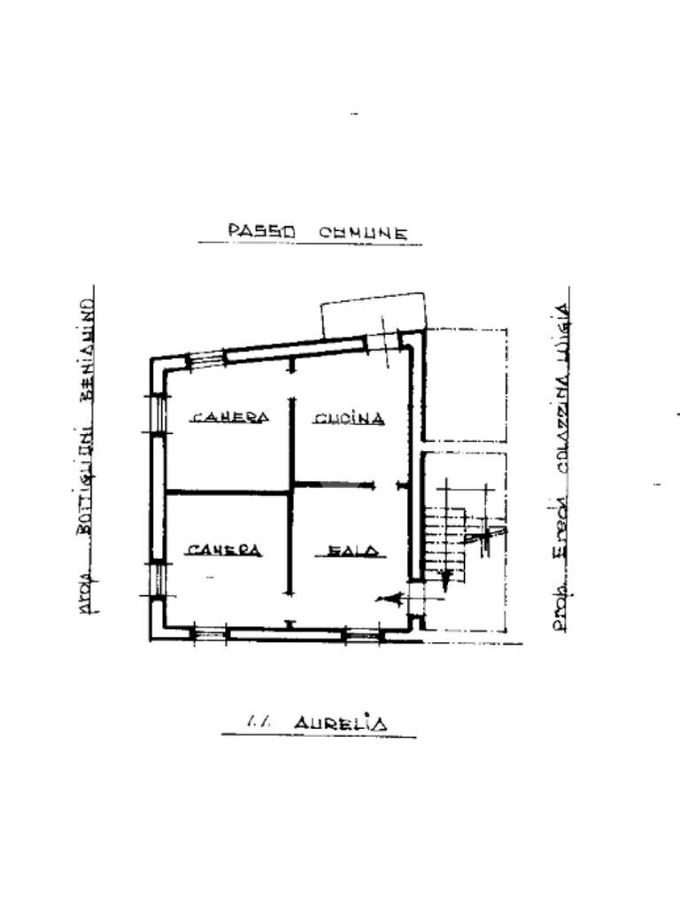 Quadrilocale via aurelia lato pisa, Sarzana - planimetria 1