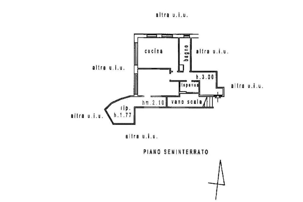 Bilocale Via Imperia, Spotorno - planimetria 1
