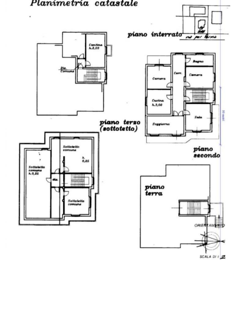 Three-room apartment Via per parma, Traversetolo - floor plans 1