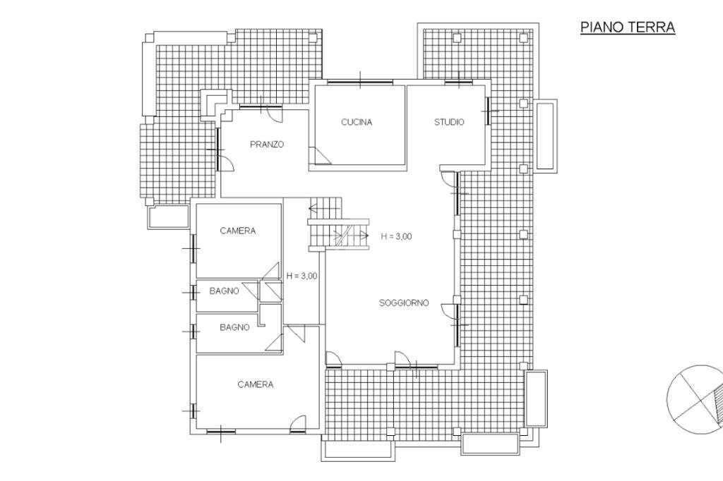 Villa Via cascinapiano, Langhirano - planimetria 1