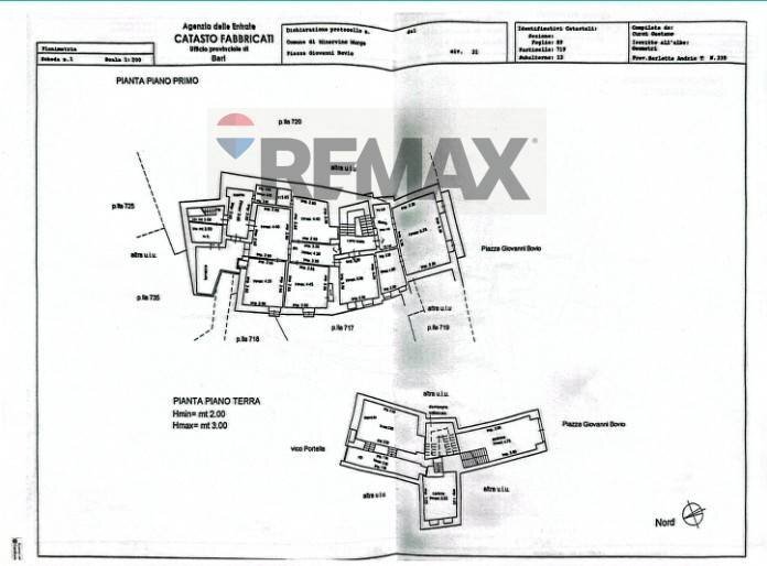 Pianta 2D - Independent house PIAZZA GIOVANNI BOVIO
 
31, Minervino Murge - floor plans 1
