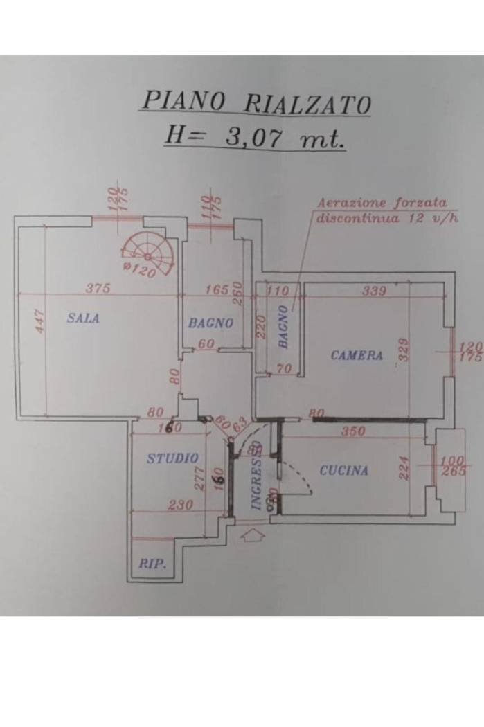 Quadrilocale via Carlo Darwin, 8, Milano - planimetria 1