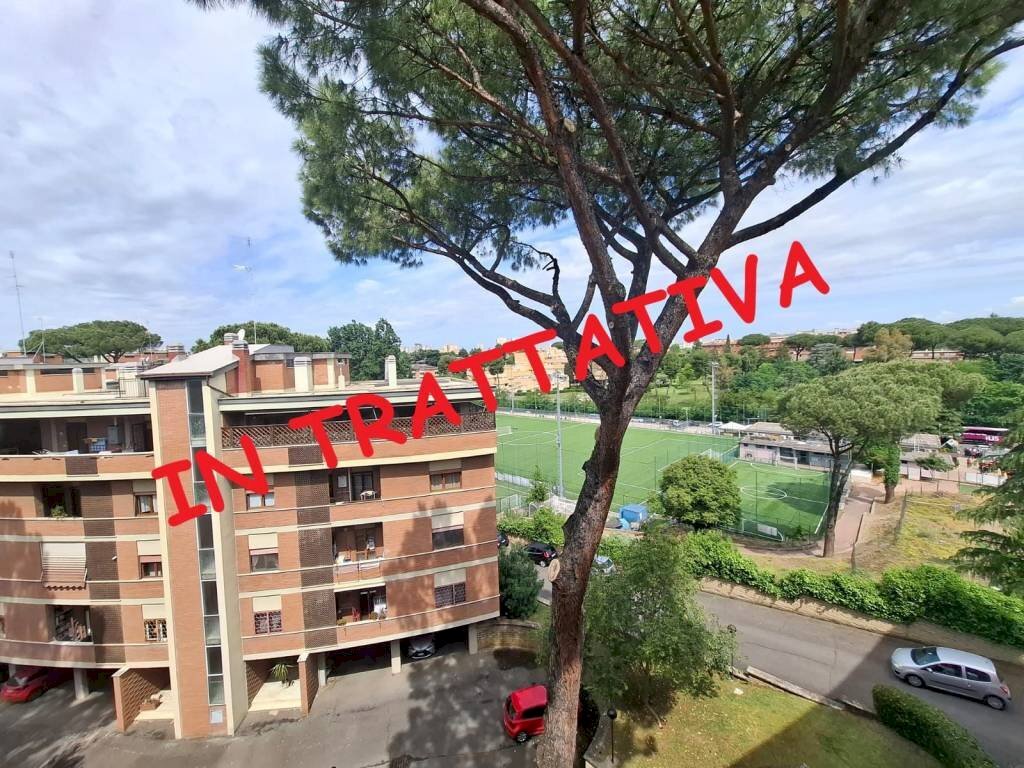 Vista - Attico via Adriano Mari, 53, Roma - foto 1