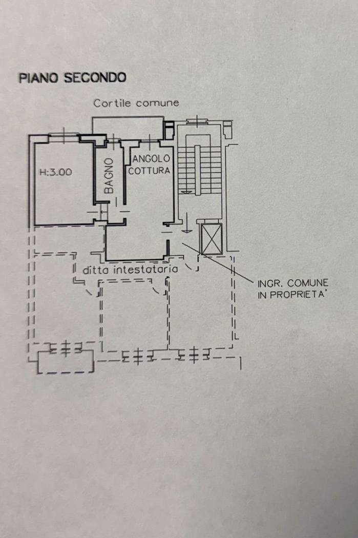 Two-room apartment via Vincenzo Virginio, 44, Pinerolo - floor plans 1