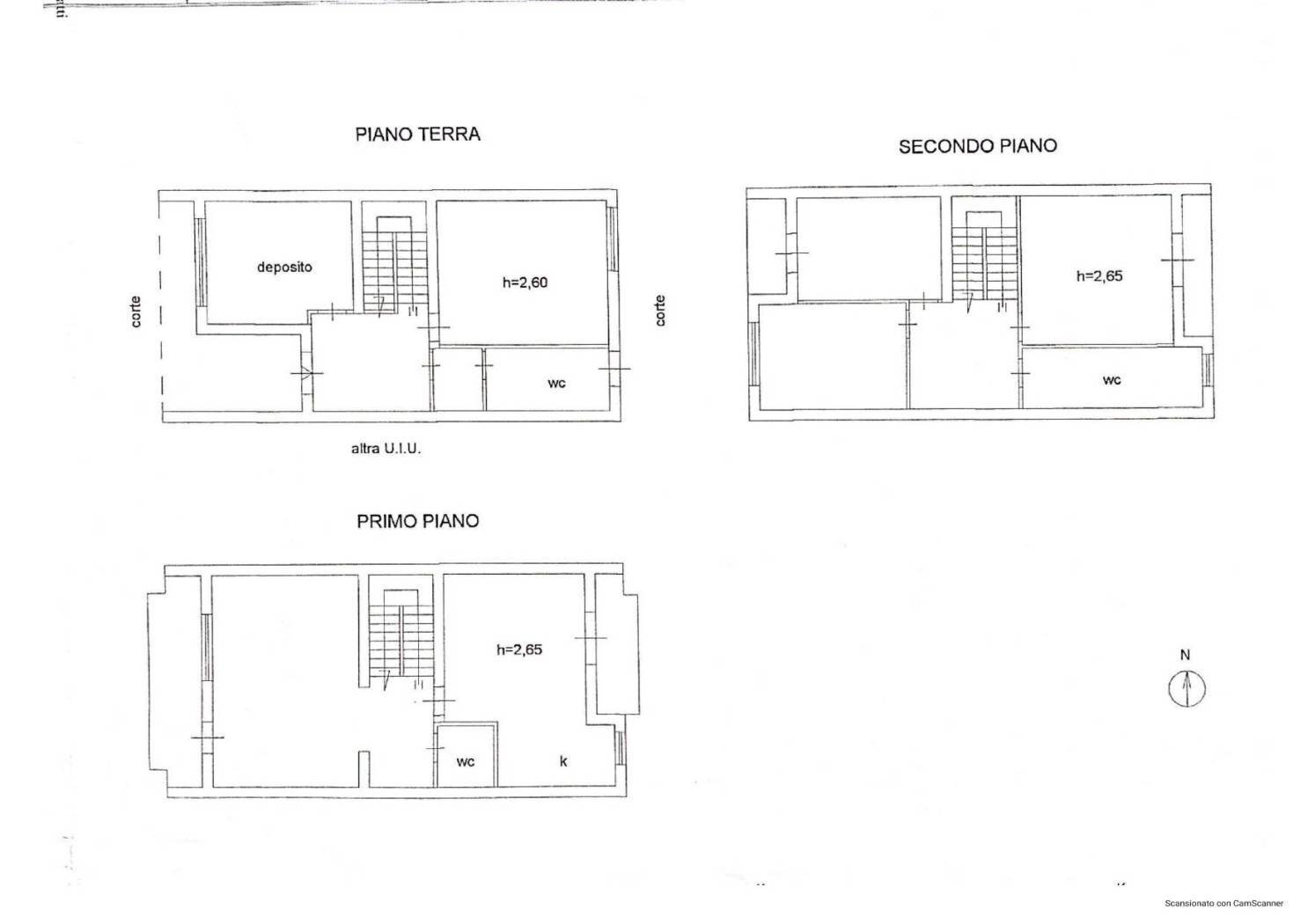 Appartamento via Panoramica, 33, Boscoreale - planimetria 1